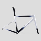 Vélo Evolve Artista Cima Force AXS Navy White, cadre, vue latérale