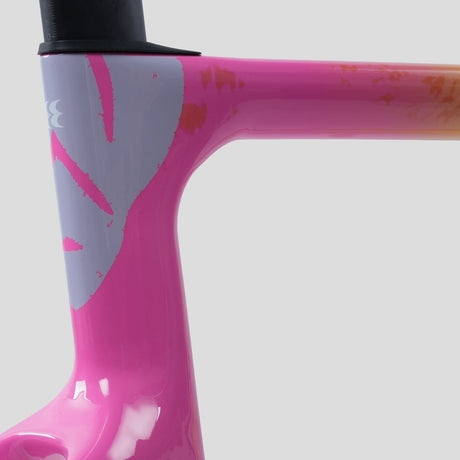 Rennrad Evolve Artista Cima Force AXS Tropical, Rahmen, Lackdetail