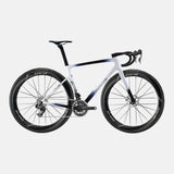 Bicicleta Evolve Artista Cima Red AXS Navy White, vista lateral