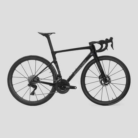 Rennrad Evolve Artista Cima Red AXS Speed - Nirvana, Evolve-Referenzaufbau mit anderer Gruppe