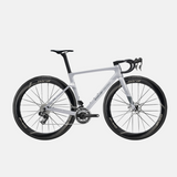 Bicicleta Evolve Artista Cima Red AXS Streams, vista lateral