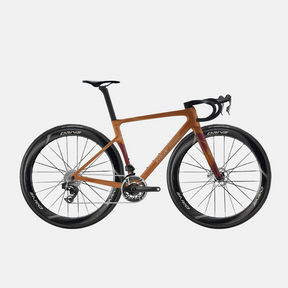 Bicicleta Evolve Artista Cima Red AXS Wilderness, vista lateral