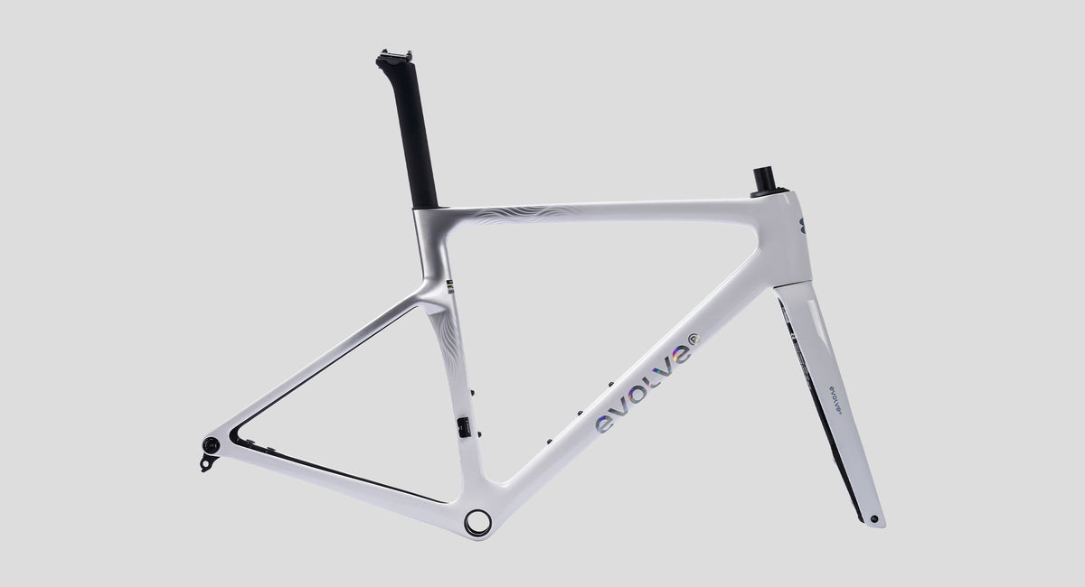 Rahmen Evolve CIMA Artist Special Edition - Billow, Seitenansicht mit großem Logo