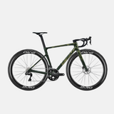 Vélo Evolve Artista Cima Ultegra Di2 Emerge, vue latérale avec grand logo