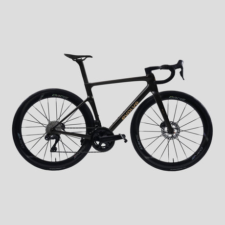 Rennrad Evolve Artista Cima Ultegra Di2 Matte Black, Evolve-Referenzaufbau mit anderer Gruppe