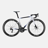 Vélo Evolve Artista Cima Ultegra Di2 Navy White, vue latérale