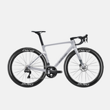 Vélo Evolve Artista Cima Ultegra Di2 Streams, vue latérale avec grand logo