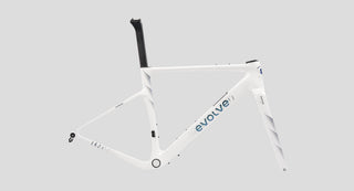 Rahmen Evolve Cima GR White, Seitenansicht