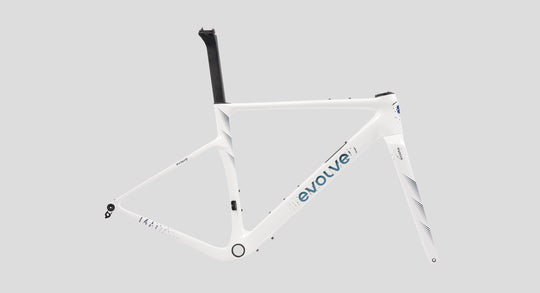 Rahmen Evolve Cima GR White, Seitenansicht