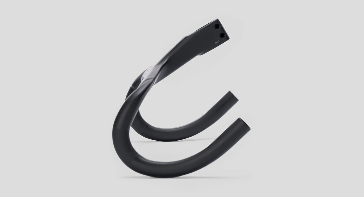 Manubrio integrato in carbonio Evolve Kreuza Apex, vista laterale