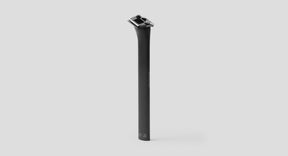 Evolve aero carbon seatpost, three-quarter view