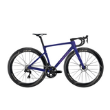 Bicicleta completa carbono evolve dura ace morada