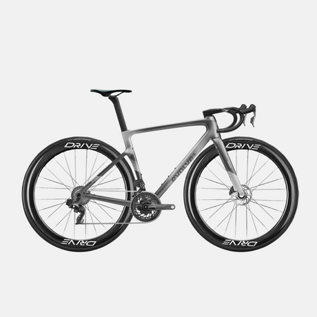 Bicicleta completa carbono evolve sram force gris