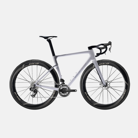 Bicicleta completa carbono evolve sram red blanca