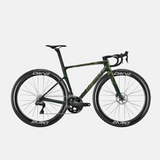 Bicicleta completa carbono evolve ultegra verde