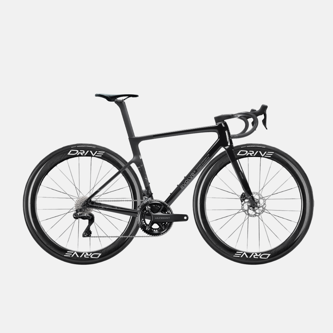Bicicleta completa carbono evolve ultegra negra 