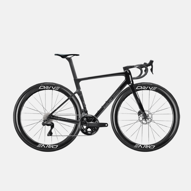 Bicicleta completa carbono evolve ultegra negra 