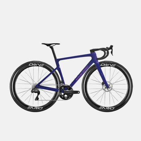 Bicicleta completa carbono evolve ultegra morada