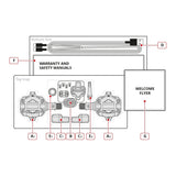 Potenciómetro Favero Assioma Pro MX-1, contenido de la caja