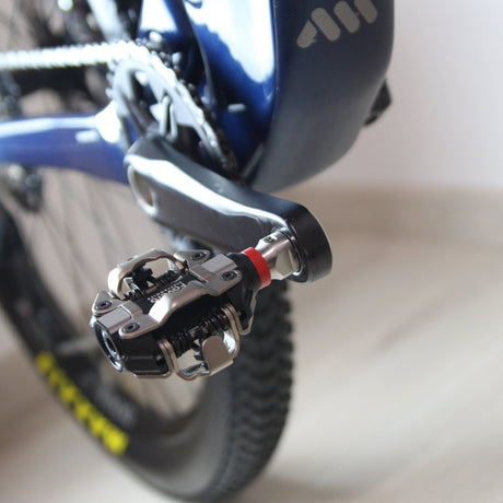 Potenciómetro Favero Assioma Pro MX-2, montado en la bicicleta
