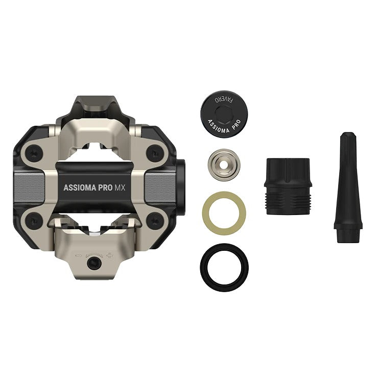 Potenciómetro Favero Assioma Pro MX — Par de Cuerpos de Pedal, détail