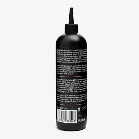 Cuidado de la Bicicleta Hyperlube Graphene 500 ml, vista posterior