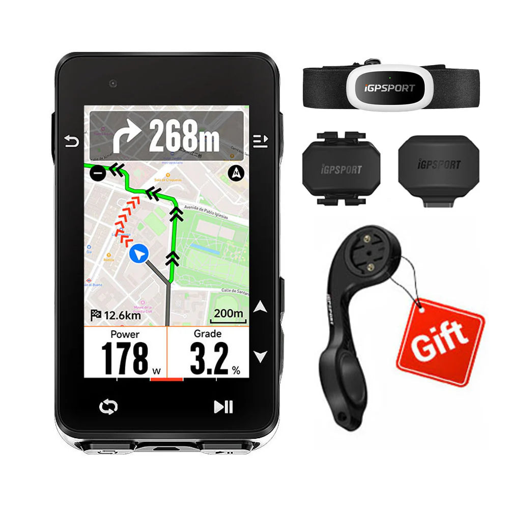GPS CON SENSOR DE FC, VELOCIDAD I CADENCIA