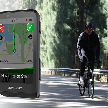 Ciclocomputador iGPSPORT BiNavi, detalle