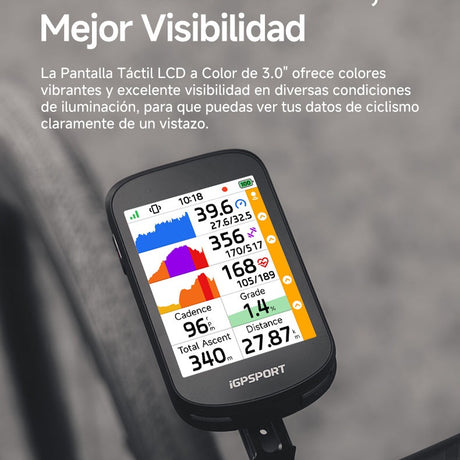 Ciclocomputador iGPSPORT BSC200 Pro, Detail