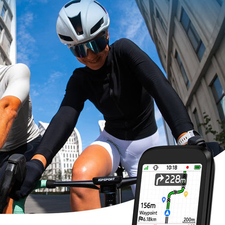 Ciclocomputador iGPSPORT BSC200 Pro, im Einsatz