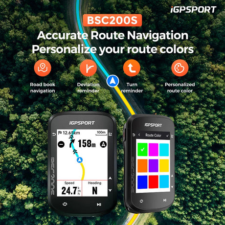 Ciclocomputador iGPSPORT BSC200S, Detail