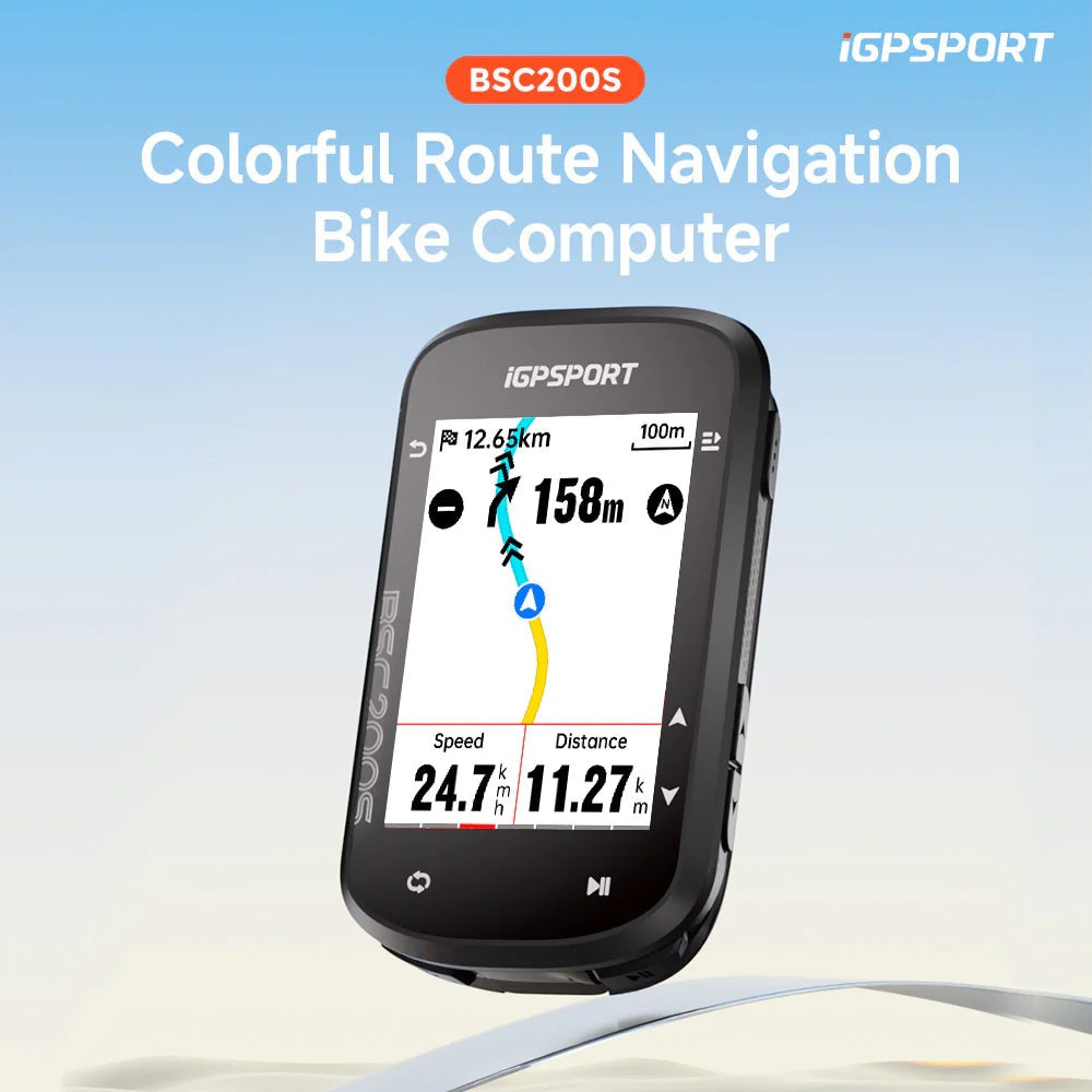 Ciclocomputador iGPSPORT BSC200S, détail
