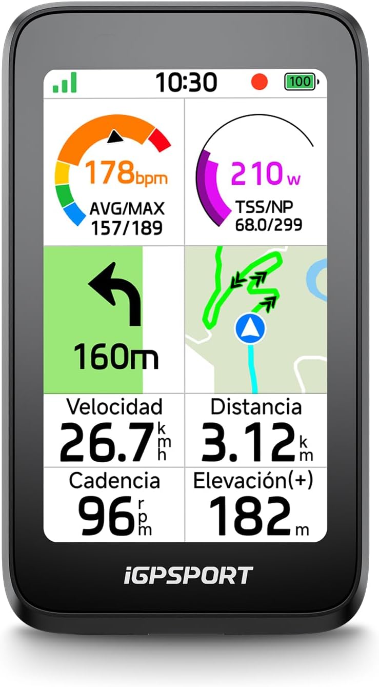 iGPSPORT BiNavi AIR — Lightweight GPS Bike Computer – RaceIt.cc