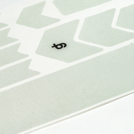 Cuidado de la Bicicleta Kit Protector de Cuadro Transparente 10 Piezas, detalle