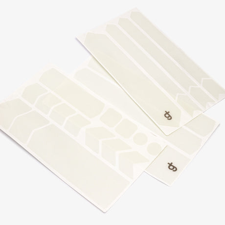 Cuidado de la Bicicleta Kit Protector de Cuadro Transparente E-Bike 25 Piezas, detalle