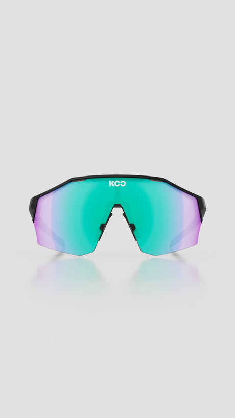 KOO Alibi — Black Matt / Photochromic Green Mirror — imagen 3