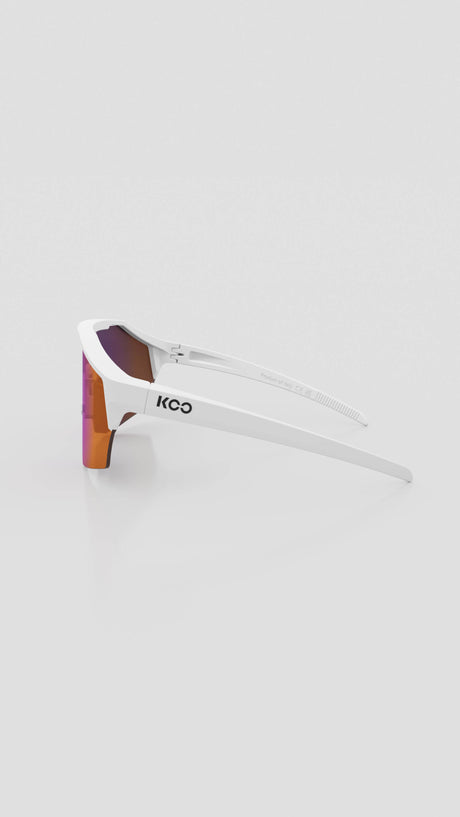 KOO Alibi — White Matt / Photochromic Fuchsia Mirror — imagen 4