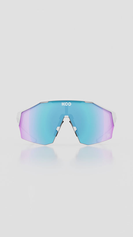 KOO Alibi — Maratona dles Dolomites White Matt / Turquoise Mirror — imagen 3