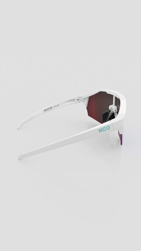 KOO Alibi — Maratona dles Dolomites White Matt / Turquoise Mirror — imagen 4