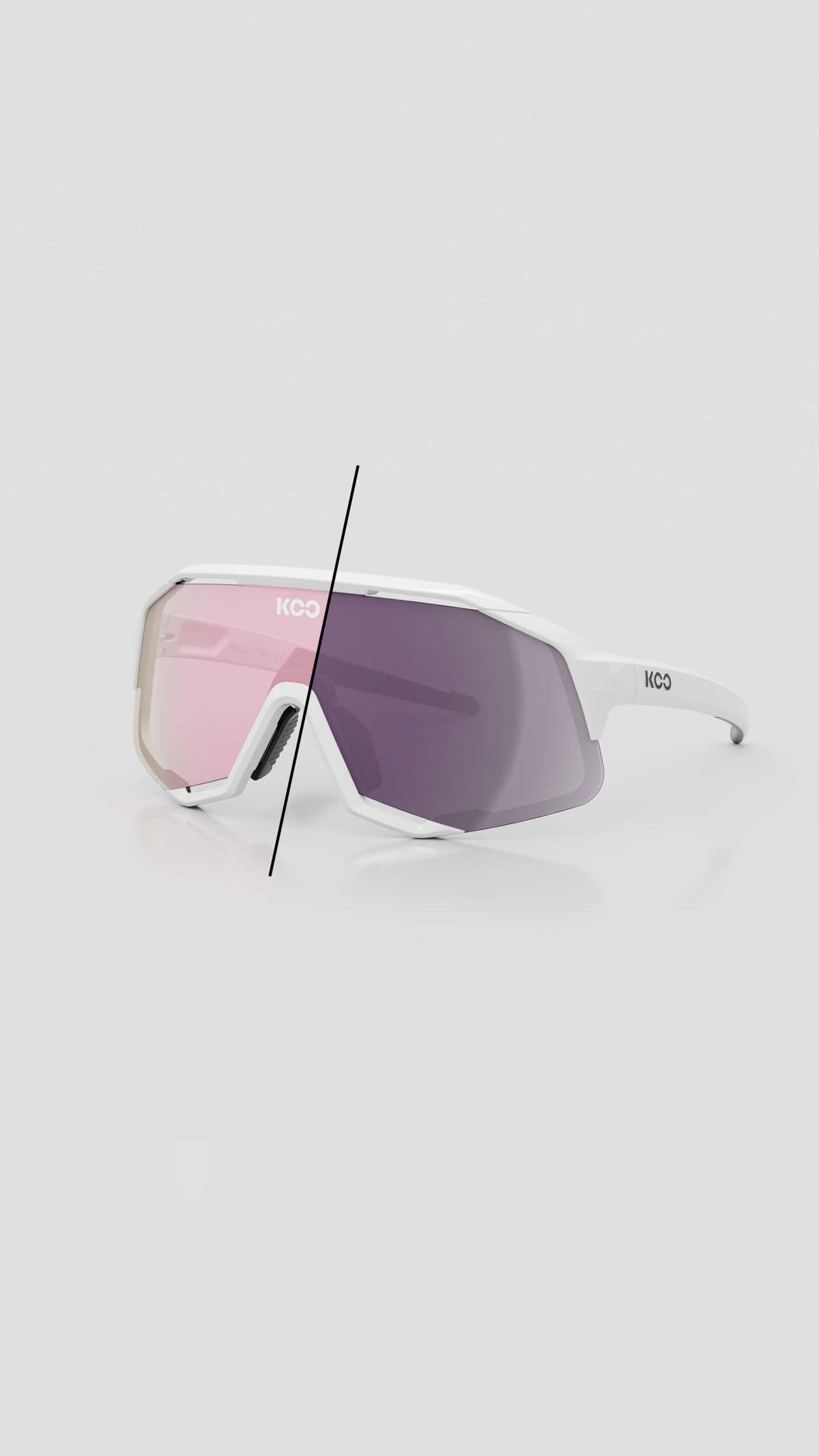 KOO Demos — White / Photochromic Pink — imagen 1