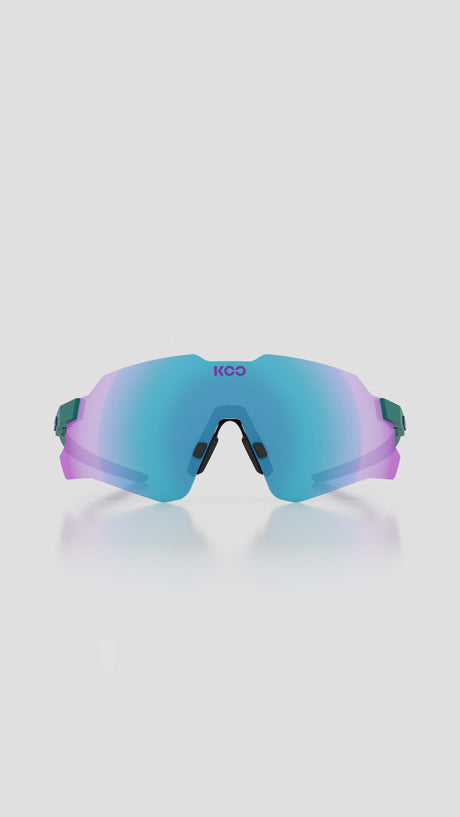 KOO Nebula — Teal Matt / Dark Turquoise Mirror — imagen 3
