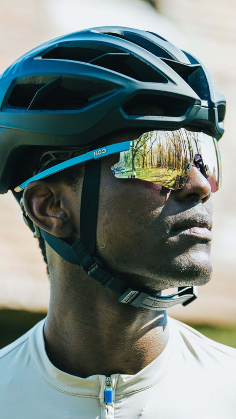 KOO Nebula — Midnight Blue Matt / Photochromic Rose Gold Mirror — imagen 2