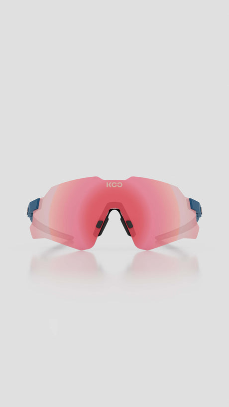 KOO Nebula — Midnight Blue Matt / Photochromic Rose Gold Mirror — imagen 4