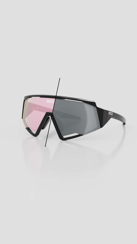 KOO Spectro — Black / Photochromic Pink — imagen 1