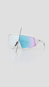 KOO Spectro — White / Photochromic Turquoise Mirror — imagen 1
