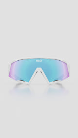KOO Spectro — White / Photochromic Turquoise Mirror — imagen 3