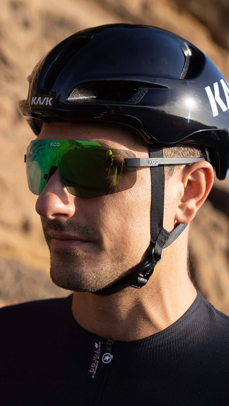 KOO Supernova — Black Matt / Green Mirror — imagen 2
