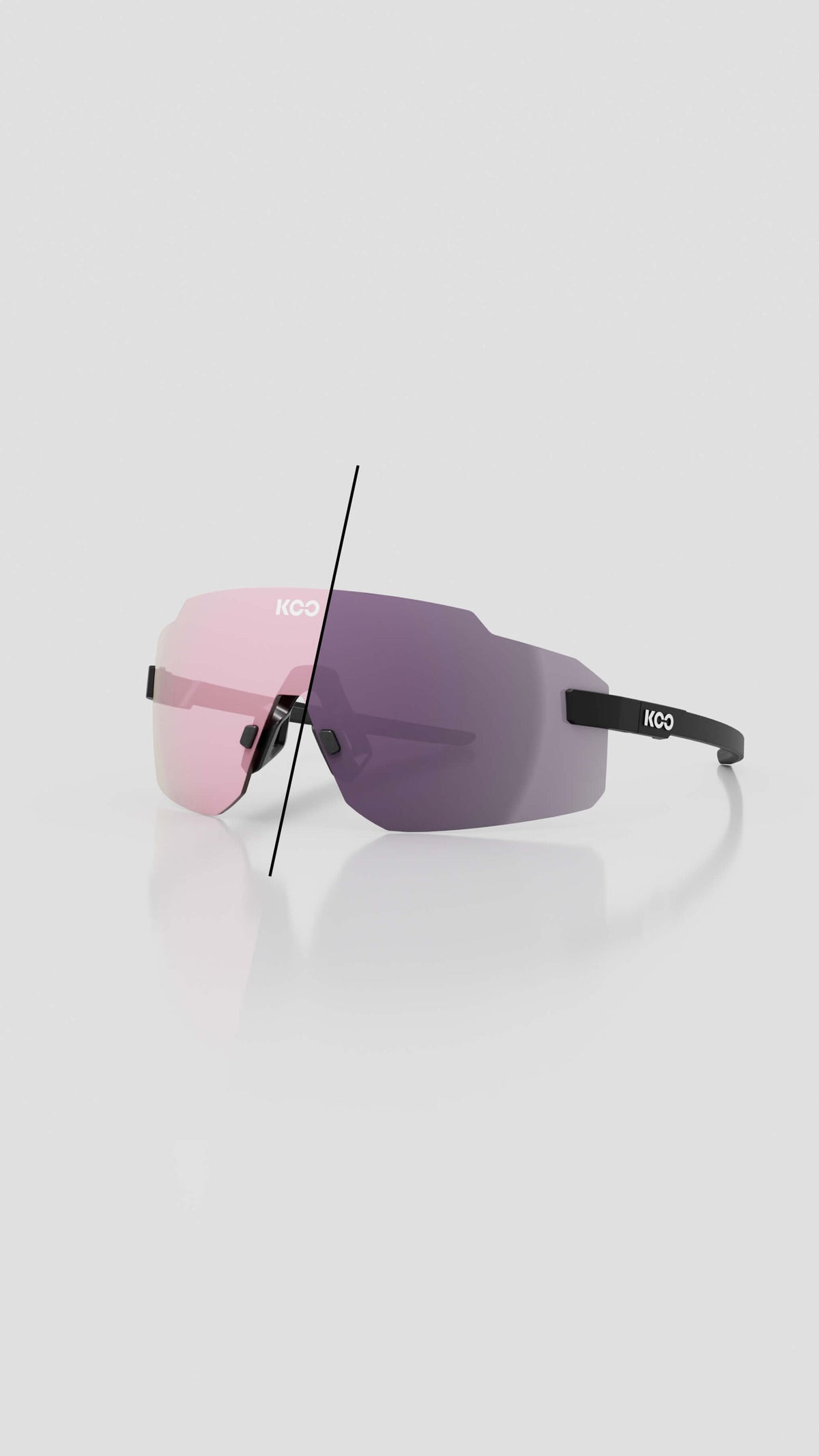 KOO Supernova — Black Matt / Photochromic Pink — imagen 1