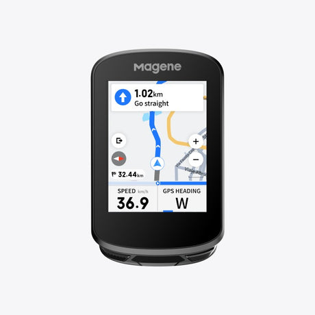 Ciclocomputador Magene GPS C506, vue de face