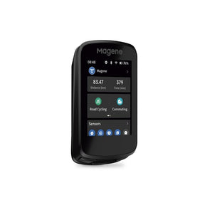 Ciclocomputador Magene GPS C606, vista tres cuartos